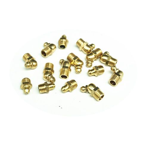 纯铜国标直黄油嘴M6M8M10