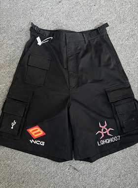 ATNT 工装多袋休闲裤B家赛车短裤秀款限定明日世界