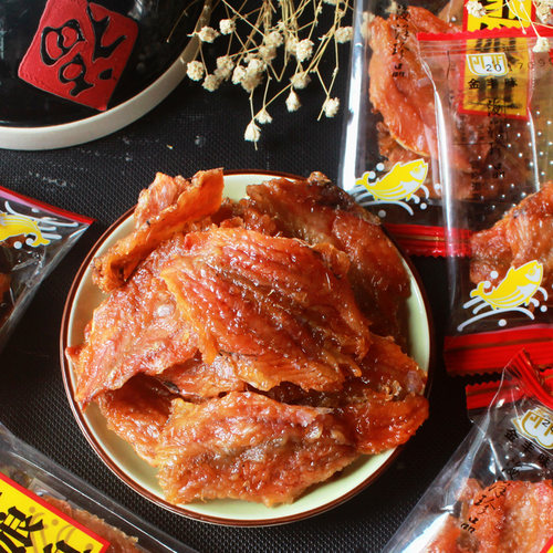 250g散装原味福建即食鱼干特产