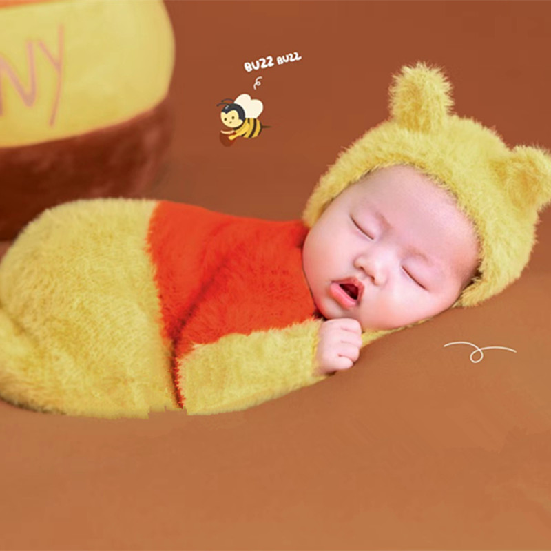 手工针织影楼摄影服装道具