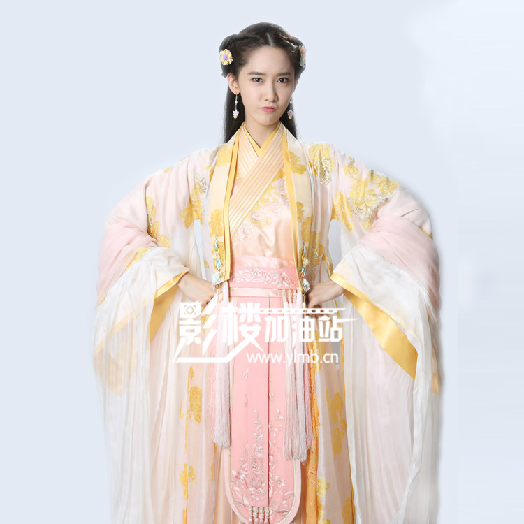 新版武神赵子龙电视剧古装夏侯轻衣新款古典服装三国女汉服林允儿