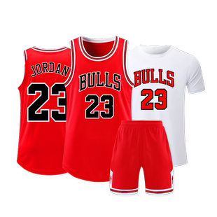 公牛队球衣23号库里篮球服套装男女湖人科比儿童运动训练队服定制