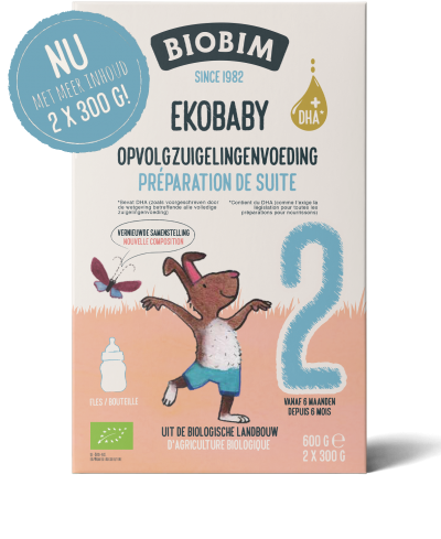 荷兰代购直邮原装进口ekobaby爱荷美百牧元2段婴幼儿有机奶粉4盒