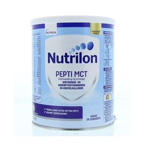 皇家环球购荷兰直邮牛栏Nutrilon Pepti MCT乳糖过敏不耐症深度水解婴儿奶粉