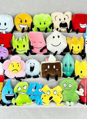 跨境新品battle for dream island plush梦之岛之战毛绒玩偶玩具