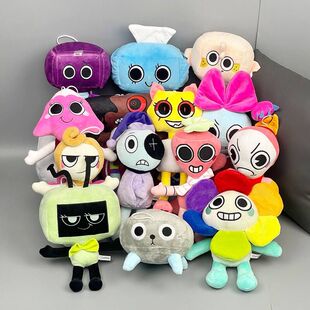 跨境新品dandy’s world plush 丹迪的世界毛绒玩具玩偶公仔娃娃