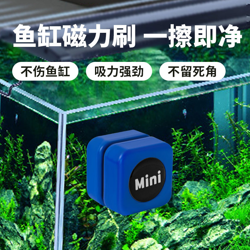 神器清洁无清理磁力养鱼工具