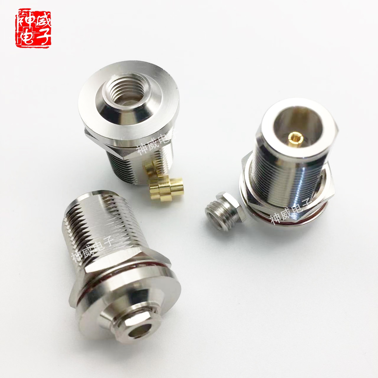 精诚优质 N-KYB3连接头 射频同轴连接器 适配RG402/141等线材