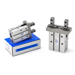 气动手指气缸HFZ HFK-6B 10B 16B 20B 25B 32B 40B侧面安装型夹具