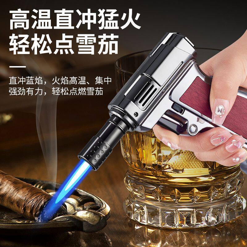 可用防风艾炙打火枪充气耐用长嘴喷枪点火器艾条专用焊枪打火机器