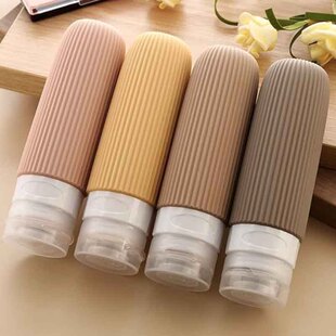 轻便出行搭配混搭好区分90ml硅胶分装瓶沐浴露洗发水便携旅行乳