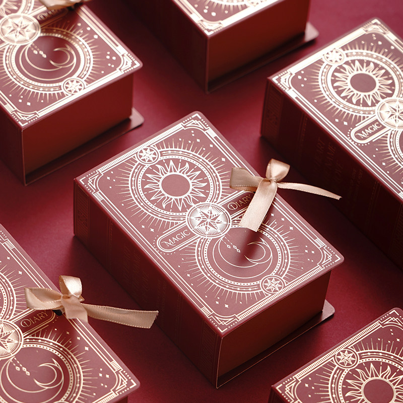 高级创意结婚喜糖盒子2021新款ins风网红婚礼伴手礼糖果包装袋子