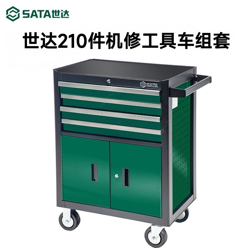世达210件奔驰汽车专用维修工具汽修组套全套综合套装工具车09925