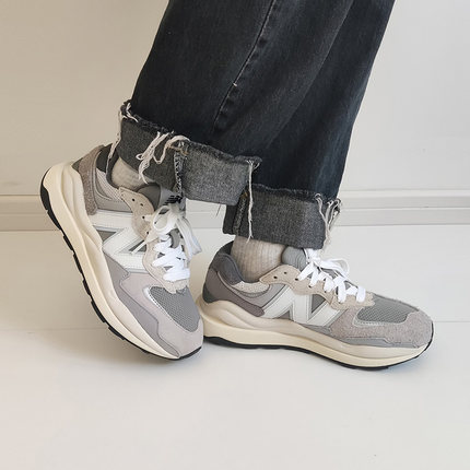 New Balance NB复古老爹鞋经典款元祖灰男女运动休闲鞋M5740TA/CD