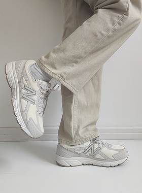 New Balance NB奶油色老爹鞋女子轻便运动休闲慢跑鞋W480ST5/SK5