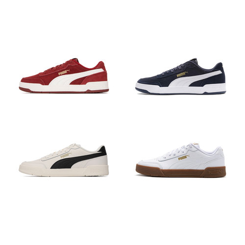 Puma烫金标红色低帮板鞋复古百搭