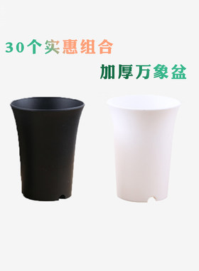 【圆万象盆组合】加厚多肉高腰