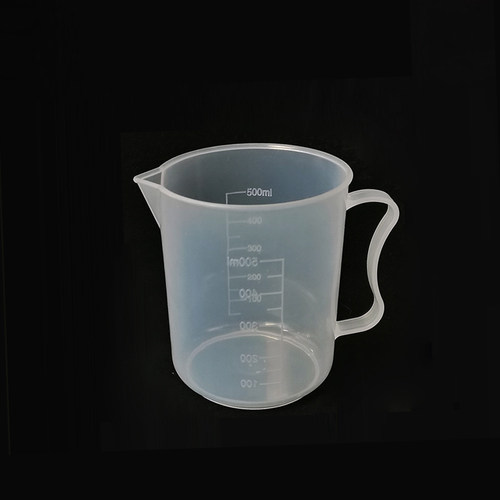 园艺用品加厚量杯带双刻度透明