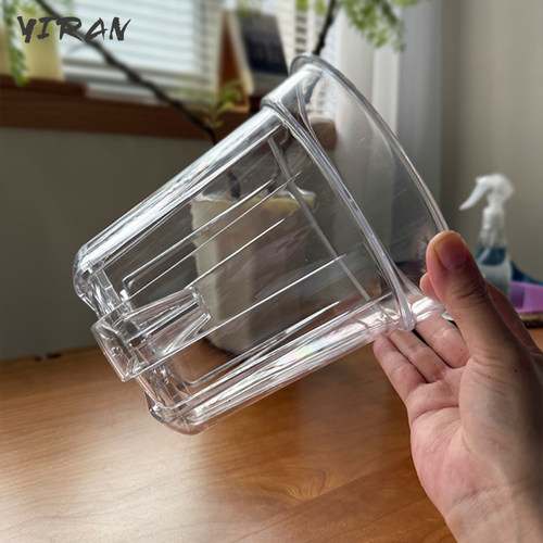 高透明PC盆绿植水培盆