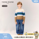 男童休闲撞色绞花圆领毛衣 舒适秋冬季 TeenieWeenie Kids小熊童装