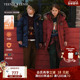 TeenieWeenieKids小熊男女童装 大绒帽派克服 25冬三防羽绒服