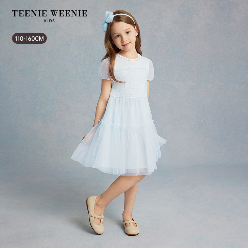 TeenieWeenie Kids小熊童装26年夏季新款女童清新