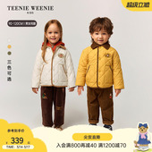 秋冬季 25年款 男女宝刺绣翻领棉服外套 Kids小熊童装 TeenieWeenie