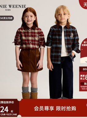 TeenieWeenieKids全棉格子衬衫