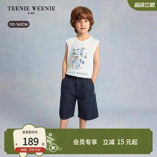 TeenieWeenieKids背心无袖T恤