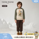 男童休闲连帽插肩袖 TeenieWeenie 款 秋冬季 加绒卫衣 Kids小熊童装