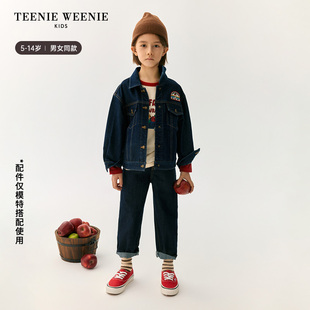 TeenieWeenie 款 24秋季 Kids小熊童装 男女童帅气百搭牛仔夹克外套