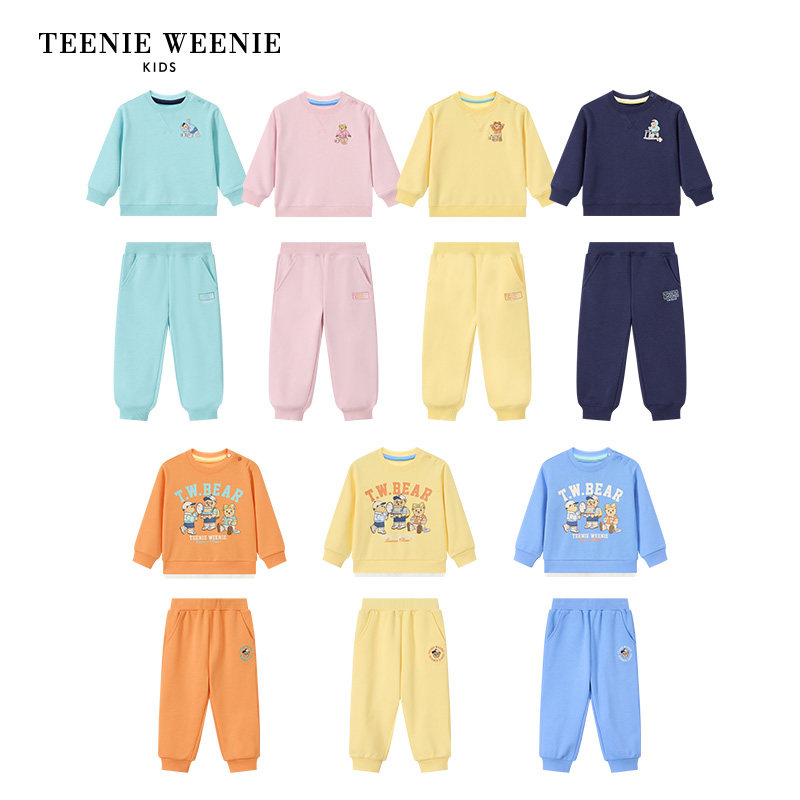 TeenieWeenie Kids小熊童装26年春秋男女宝宝休闲