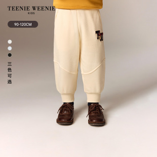 Kids小熊童装 TeenieWeenie 25秋冬男宝加绒束脚灯笼裤 预售