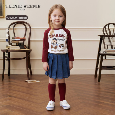 TeenieWeenieKids插肩长袖T恤