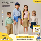 衬衫 TeenieWeenie 男女童宝牛津纺简约长袖 26常青款 Kids小熊童装