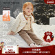 TeenieWeenie Kids小熊童装 25新冬女宝宝90绒甜美绣花翻领羽绒服