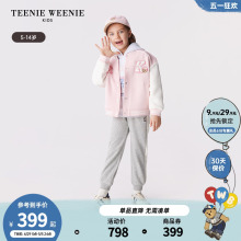 新款 24春季 男女童撞色插肩棒球服外套 Kids小熊童装 TeenieWeenie