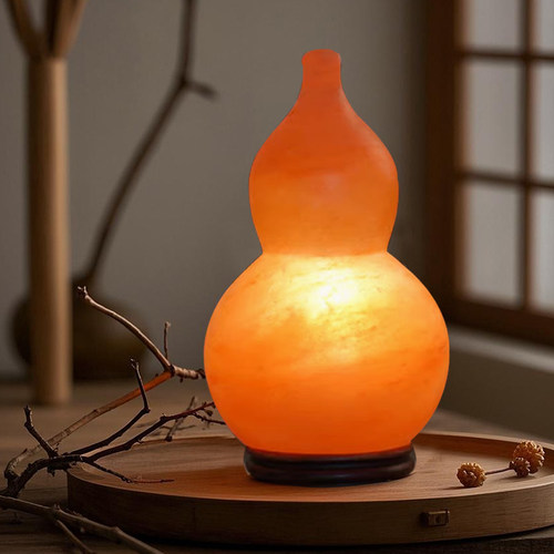 葫芦盐灯喜马拉雅福禄盐灯水晶灯