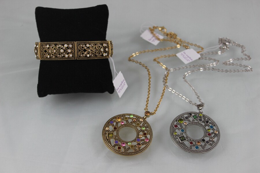 老货高端宫廷系列镂空项链手镯