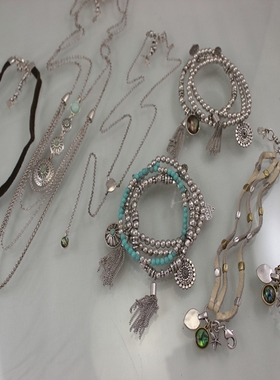 巴洛克珍珠鲍鱼贝手串项链