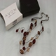 中古货 1DH 仅此一批J2 AVO 打fang品牌复古多层项链耳环套装