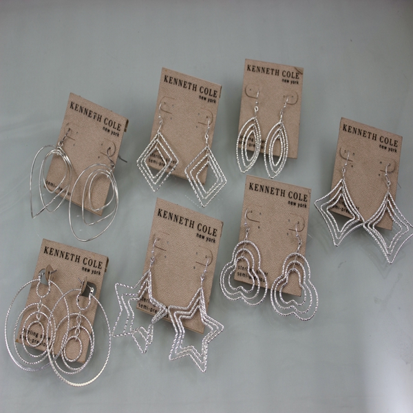 高级感极简满天星设计铜制耳环