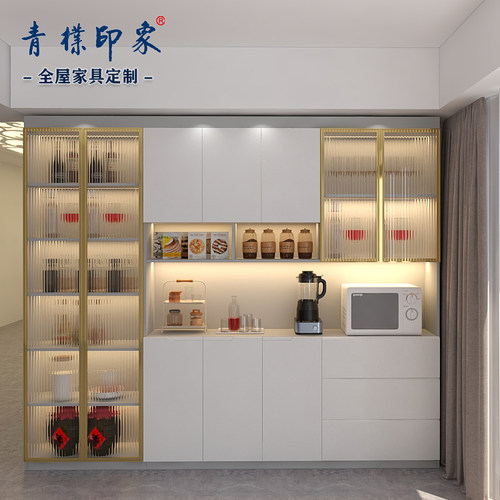 现代简约餐边柜青朴印象实用简约