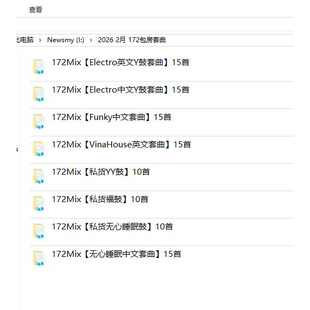 2026 2月包房舞曲Electro Funky Vina House无心睡眠鼓包厢DJ套曲