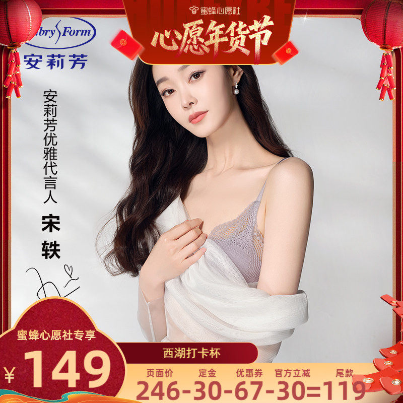 【蜜蜂心愿社】安莉芳宋轶同款打卡杯舒挺杯小胸聚拢女士内衣