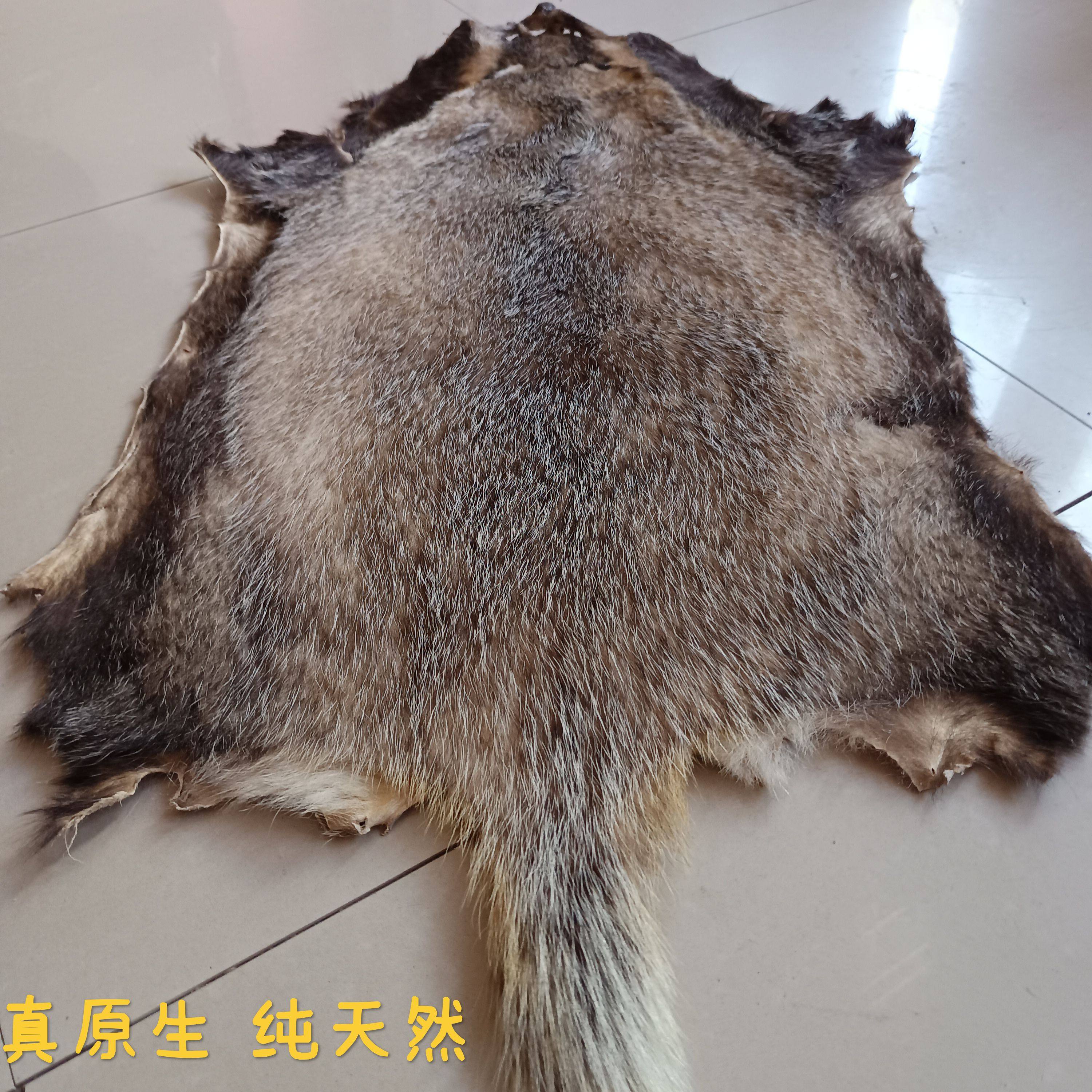 獾皮汽车坐垫座垫椅垫沙发单件整张真皮四季通用夏季通风天然皮毛