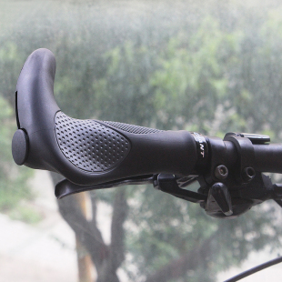正品捷安特自行车把套山地车副把橡胶防滑手把套一体锁死把套配件