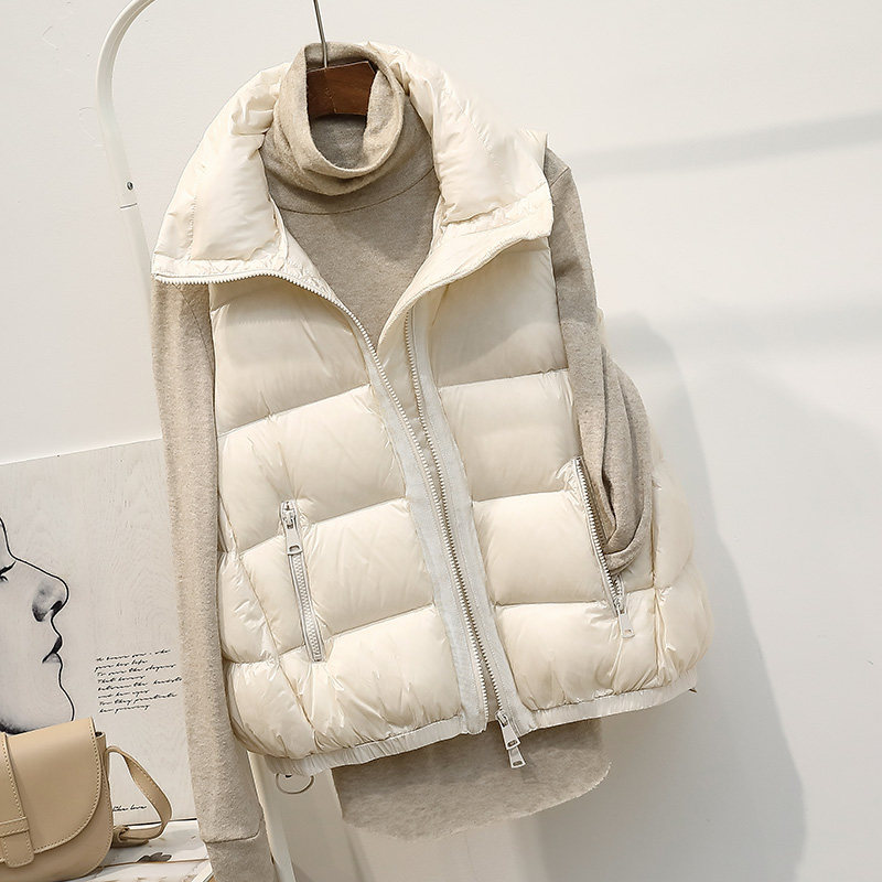 2022 new pattern Down Vest Easy Korean Edition Vest have cash less than that is registered in the accounts fashion Stand collar vest Exorcism waistcoatin the Women's clothing/Boutique , Maga  category - from Buy2taobao.com to provide professional Taobao agent buy service