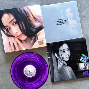 现货正版 BLACKPINK专辑 JISOO 金智秀 紫胶 SOLO LP黑胶唱片