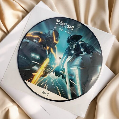 蠢朋克乐队 Daft Punk Derezzed (Part3) LP黑胶唱片 图案胶 欧版